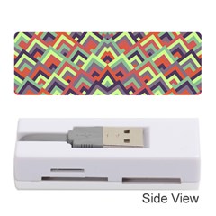 Trendy Chic Modern Chevron Pattern Memory Card Reader (Stick)