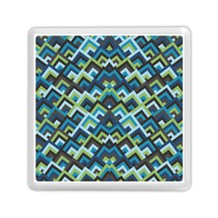 Trendy Chic Modern Chevron Pattern Memory Card Reader (square) by GardenOfOphir