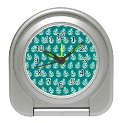 Ladybug Vector Geometric Tile Pattern Travel Alarm Clock