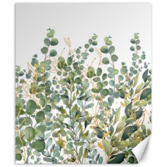 Gold And Green Eucalyptus Leaves Canvas 20  X 24  by Jack14