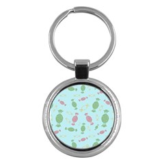 Toffees Candy Sweet Dessert Key Chain (round) by Jancukart