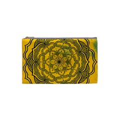 Mandala Vintage Painting Flower Cosmetic Bag (small)