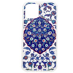 Art Pattern Design Blue Old Style Iphone 12 Pro Max Tpu Uv Print Case by Jancukart