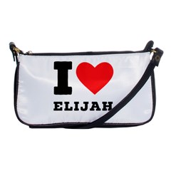 I Love Elijah Shoulder Clutch Bag by ilovewhateva