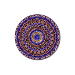 Mandala Kaleidoscope Background Magnet 3  (Round)