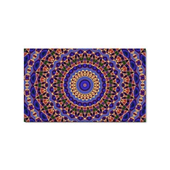 Mandala Kaleidoscope Background Sticker Rectangular (10 pack)