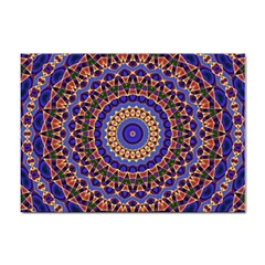 Mandala Kaleidoscope Background Sticker A4 (100 pack)