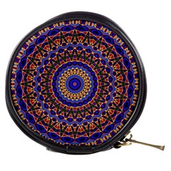 Mandala Kaleidoscope Background Mini Makeup Bag