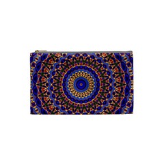 Mandala Kaleidoscope Background Cosmetic Bag (Small)