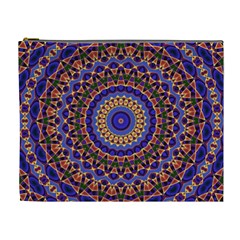 Mandala Kaleidoscope Background Cosmetic Bag (XL)