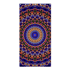 Mandala Kaleidoscope Background Shower Curtain 36  x 72  (Stall) 