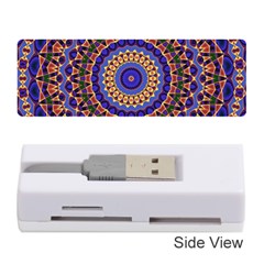 Mandala Kaleidoscope Background Memory Card Reader (Stick)