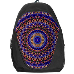 Mandala Kaleidoscope Background Backpack Bag
