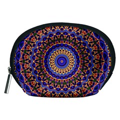 Mandala Kaleidoscope Background Accessory Pouch (Medium)