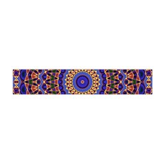 Mandala Kaleidoscope Background Premium Plush Fleece Scarf (mini)