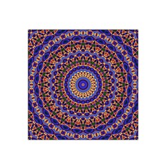 Mandala Kaleidoscope Background Satin Bandana Scarf 22  x 22 
