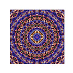 Mandala Kaleidoscope Background Square Satin Scarf (30  x 30 )