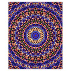 Mandala Kaleidoscope Background Drawstring Bag (Small)