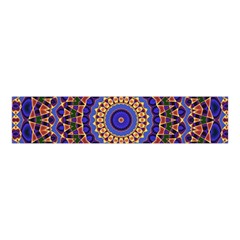 Mandala Kaleidoscope Background Velvet Scrunchie