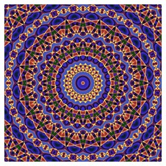 Mandala Kaleidoscope Background Lightweight Scarf 