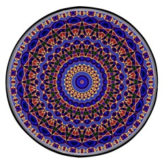 Mandala Kaleidoscope Background Wireless Fast Charger(Black)