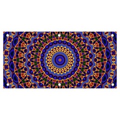 Mandala Kaleidoscope Background Banner and Sign 6  x 3 