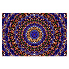 Mandala Kaleidoscope Background Banner and Sign 6  x 4 