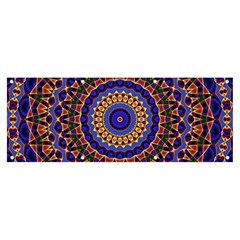 Mandala Kaleidoscope Background Banner and Sign 8  x 3 