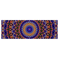 Mandala Kaleidoscope Background Banner and Sign 12  x 4 