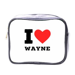 I Love Wayne Mini Toiletries Bag (one Side) by ilovewhateva