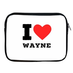 I Love Wayne Apple Ipad 2/3/4 Zipper Cases by ilovewhateva