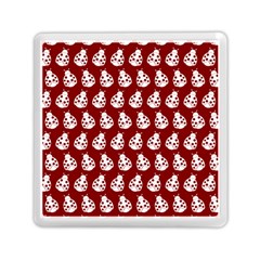 Ladybug Vector Geometric Tile Pattern Memory Card Reader (square) by GardenOfOphir