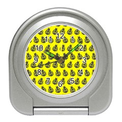 Ladybug Vector Geometric Tile Pattern Travel Alarm Clock