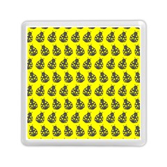 Ladybug Vector Geometric Tile Pattern Memory Card Reader (Square)