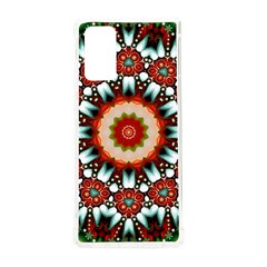 Kaleidoscope Floral Pattern Rosette Samsung Galaxy Note 20 Tpu Uv Case by Jancukart