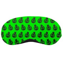 Ladybug Vector Geometric Tile Pattern Sleeping Mask by GardenOfOphir