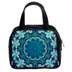 Kaleidoscope Mandala Ornament Classic Handbag (two Sides)