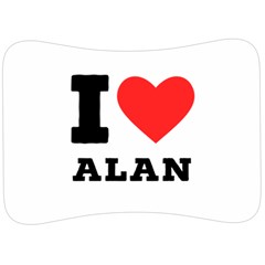 I Love Alan Velour Seat Head Rest Cushion by ilovewhateva