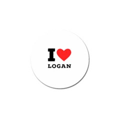 I Love Logan Golf Ball Marker (4 Pack) by ilovewhateva