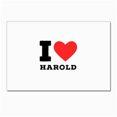 I Love Harold Postcards 5  X 7  (pkg Of 10) by ilovewhateva