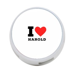 I Love Harold 4-port Usb Hub (two Sides) by ilovewhateva
