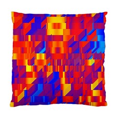 Geometric Pattern Fluorescent Colorful Standard Cushion Case (one Side) by Jancukart