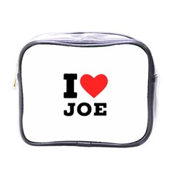 I Love Joe Mini Toiletries Bag (one Side) by ilovewhateva