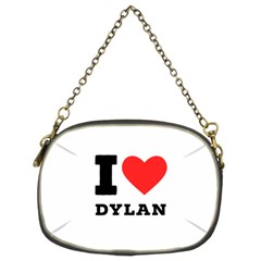 I Love Dylan  Chain Purse (two Sides) by ilovewhateva