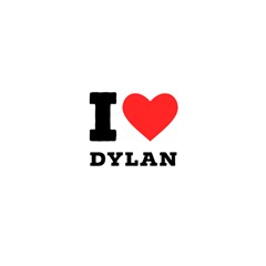 I Love Dylan  Shower Curtain 48  X 72  (small)  by ilovewhateva