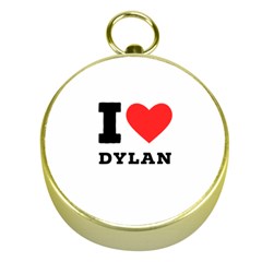 I Love Dylan  Gold Compasses by ilovewhateva