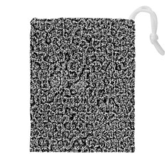 Abstract-0025 Drawstring Pouch (4xl)