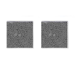 Abstract-0025 Cufflinks (square) by nateshop