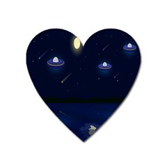 Alien Navi Heart Magnet by nateshop