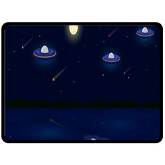 Alien Navi Fleece Blanket (large) by nateshop